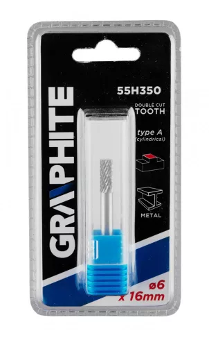 Graphite turbómaró keményfém hengeres 6x16x6 A típus