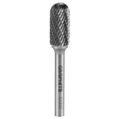 Graphite turbómaró keményfém hengeres, élletöréssel 12x25x6 C típus