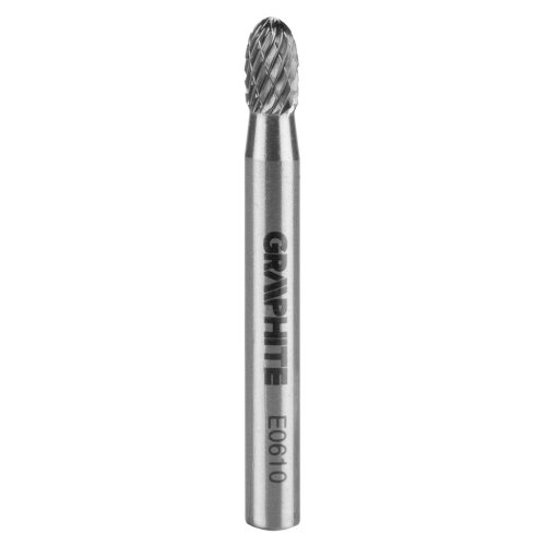 Graphite turbómaró keményfém csepp, ovális, 6x10x6mm E típus