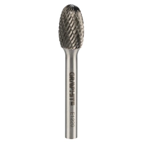 Graphite turbómaró keményfém csepp, ovális, 12x20x6mm E típus