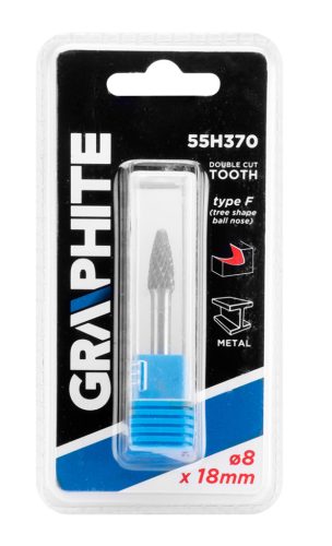 Graphite turbómaró keményfém csúcsíves 8x18x6 F típus