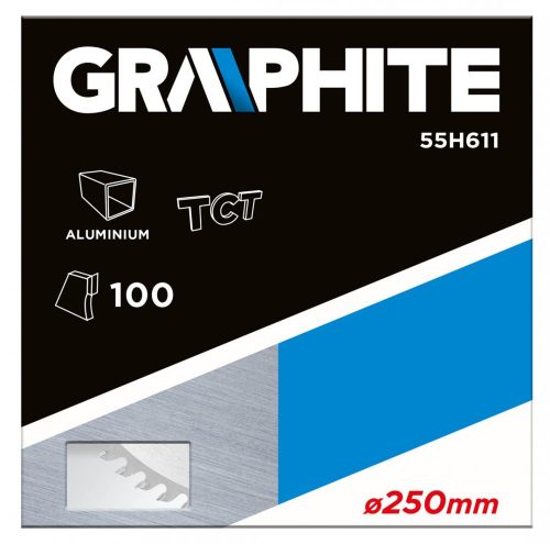 Graphite kőrfűrészlap 250x30mm 100fog. alu