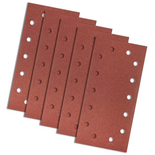 Graphite Csiszolópapír tépőzáras 115x230mm, K120, lyukas 5db