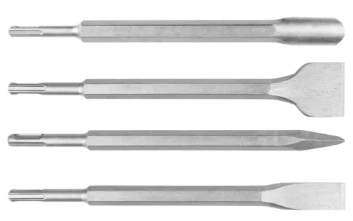 Graphite Vésőkészlet, SDS-Plus, 4db-os