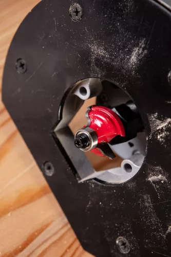 Neo Tools Felsőmaró kés, kerekítő 22.5x9mm, 6mm