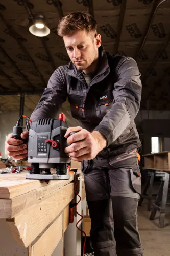 Neo Tools Felsőmaró kés, kerekítő 19x6.5mm, 6mm