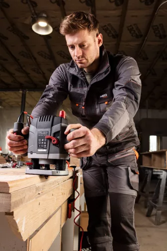 Neo Tools Felsőmaró kés, profilmaró 38.6x15.9mm, 12mm