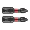 Neo Tools Torziós ütvecsavarozó bit PH1x25mm, 2db