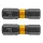 Neo Tools Torziós ütvecsavarozó bit, hatlapú, HEX6x25mm, 2db