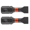 Neo Tools Torziós ütvecsavarozó bit SL6.5x25mm, 2db