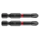 Neo Tools Torziós ütvecsavarozó bit PH3x50mm, 2db