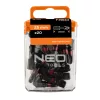 Neo Tools Torziós ütvecsavarozó bit PH3x25mm, 20db
