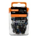 Neo Tools Torziós ütvecsavarozó bit PZ2x25mm, 20db