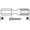 Neo Tools Torziós ütvecsavarozó bit Torx 10/15/20/25/30/40x25mm