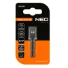 Neo Tools Adapter csavarbehajtókhoz 1/4" hatlapú-1/2" négyszög