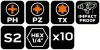 Neo Tools Bitkészlet ütvecsavarozókhoz, 10db