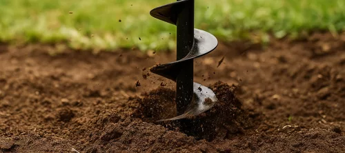 Neo Tools Földfúró szár, M14, 80x600mm, 58G084-hez