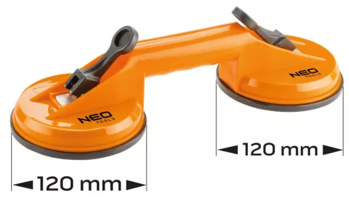 Neo Tools Vákumos táblaemelő, üveghez, csempéhez, lakkozott felületekhez 80KG