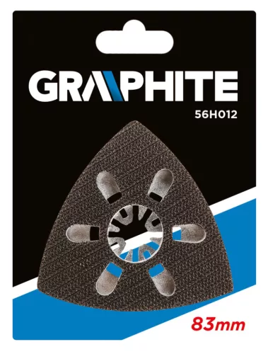Graphite Csiszolófej multifunkciós géphez, tépőzáras 83x83x83mm, 59G020, 59G022-höz