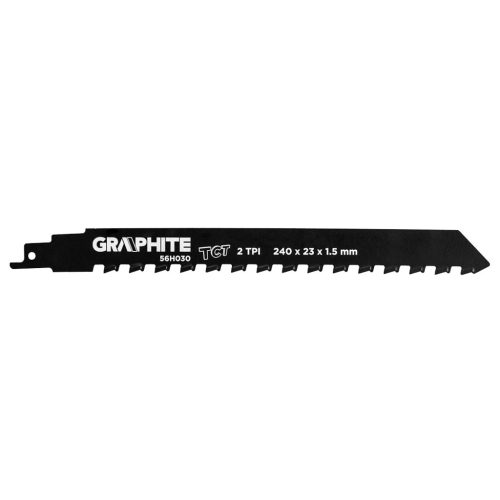 Graphite Orrfűrészlap, HM, 240x23x1.5mm, 2TPI