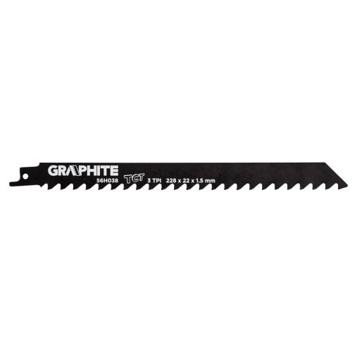 Graphite Orrfűrészlap, HM, 228x22x1.5mm, 3TPI