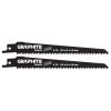 Graphite orrfűrészlap hcs 150x19x1,25 6tpi 2db/csomag