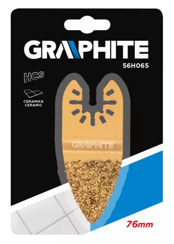 Graphite Keményfém csiszolólap kerámiához, multifunkciós géphez, hm, 76mm