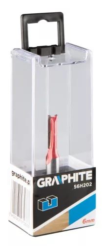 Graphite Felsőmaró kés, nútmaró 6x19mm, 8mm