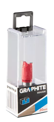 Graphite Felsőmaró kés, nútmaró 20x19mm, 12mm