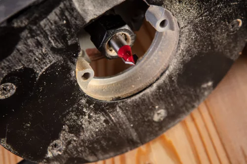 Graphite Felsőmaró kés, V-horonymaró 8x8mm, 8mm