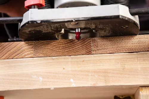 Graphite Felsőmaró kés, V-horonymaró 8x8mm, 8mm