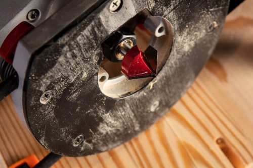 Graphite Felsőmaró kés, V-horonymaró 25.4x25.4mm, 8mm