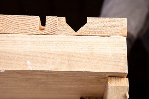 Graphite Felsőmaró kés, V-horonymaró 25.4x25.4mm, 8mm