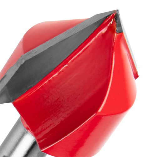 Graphite Felsőmaró kés, V-horonymaró 25.4x25.4mm, 8mm