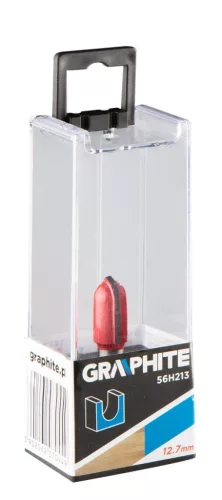 Graphite Felsőmaró kés, U-horonymaró 12.7x19.6mm, 8mm