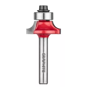 Graphite Felsőmaró kés, kerekítő 22.5x9mm, 6mm