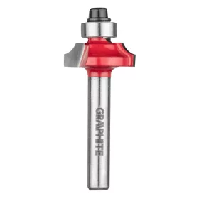 Graphite Felsőmaró kés, kerekítő 19x6.5mm, 6mm