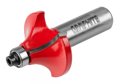 Graphite Felsőmaró kés, kerekítő 34.9x15.4mm, 12mm