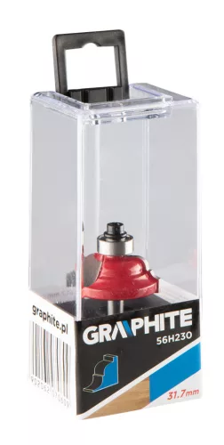 Graphite Felsőmaró kés, profilmaró 31.7x12.7mm, 6mm