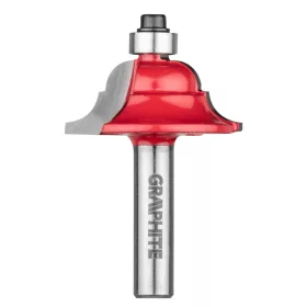 Graphite Felsőmaró kés, profilmaró 34.9x15mm, 8mm