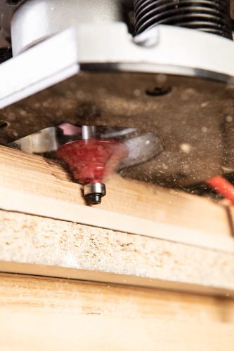 Graphite Felsőmaró kés, profilmaró 34.9x15mm, 8mm