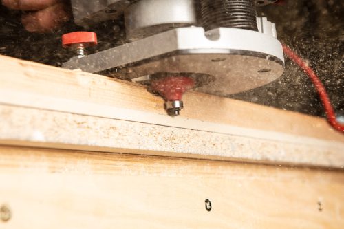 Graphite Felsőmaró kés, profilmaró 38.4x17.5mm, 12mm