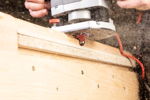 Graphite Felsőmaró kés, profilmaró 38.4x17.5mm, 12mm