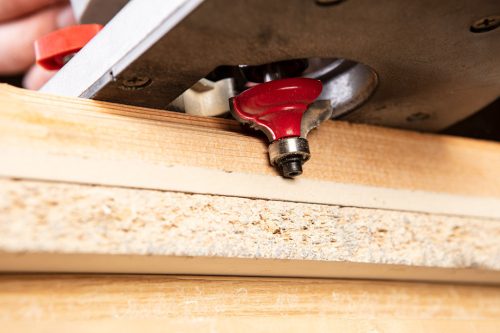 Graphite Felsőmaró kés, profilmaró 38.4x17.5mm, 12mm