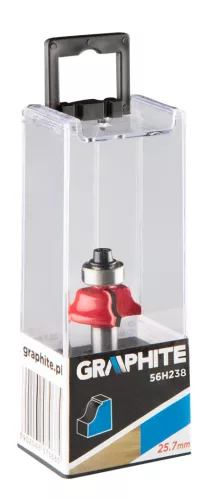 Graphite Felsőmaró kés, profilmaró 26.7 x9.7mm, 8mm