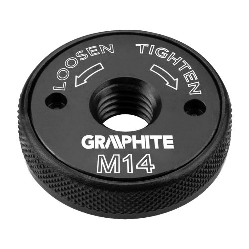 Graphite Gyorsrögzítő anya sarokcsiszolókhoz, klikkes, M14