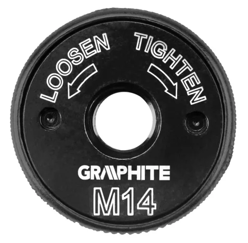 Graphite Gyorsrögzítő anya sarokcsiszolókhoz, klikkes, M14