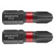 Graphite Torziós ütvecsavarozó bit PH3x25mm, 2db