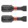 Graphite Torziós ütvecsavarozó bit SL5.5x25mm, 2db