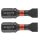 Graphite Torziós ütvecsavarozó bit SL6.5x25mm, 2db